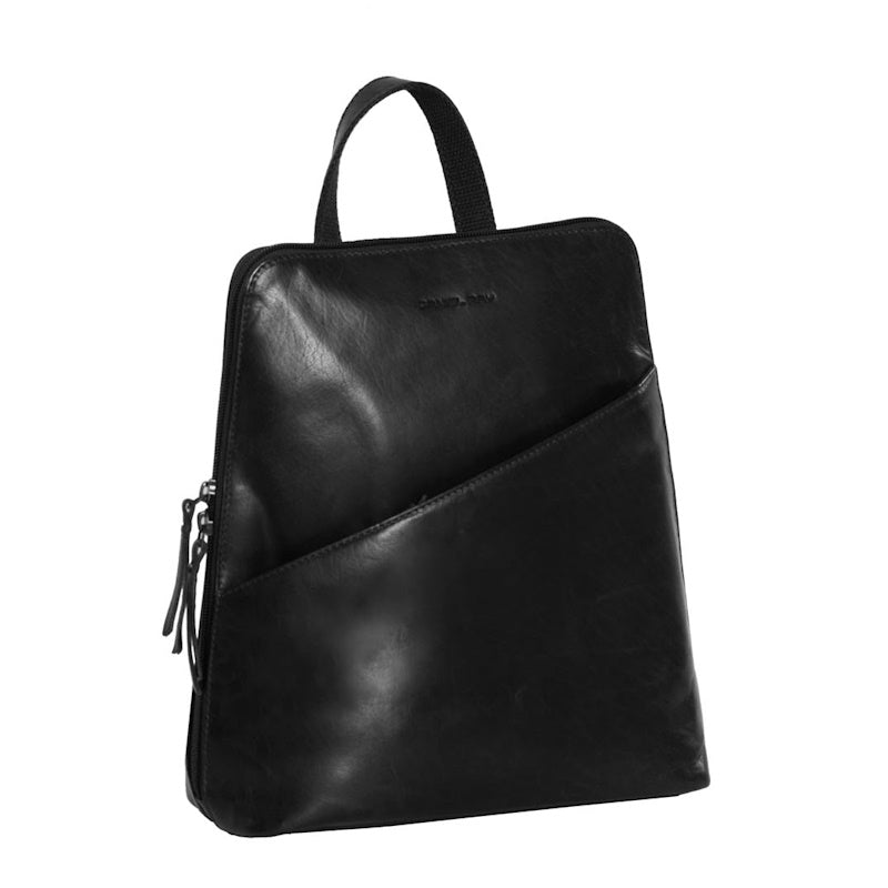 daniel ray leather backpack Daniel Ray Horsham Rugzak Zwart – Engbers