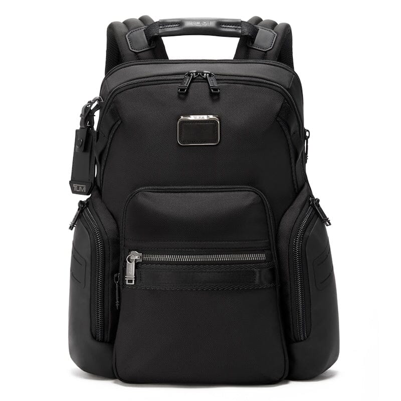 バッグ Tumi ARPHA BRAVO Tumi Alpha Bravo Navigation Laptop Backpack Black – Engbers - Bags