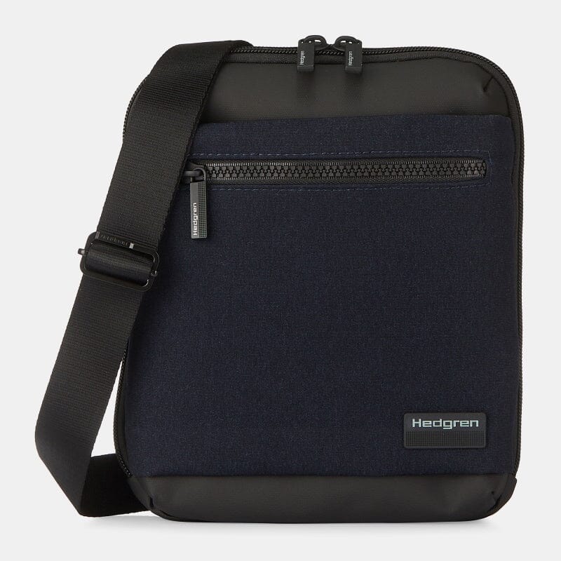 Hedgren Chip RFID Slim Crossover Elegant Blue Engbers Bags, Travel