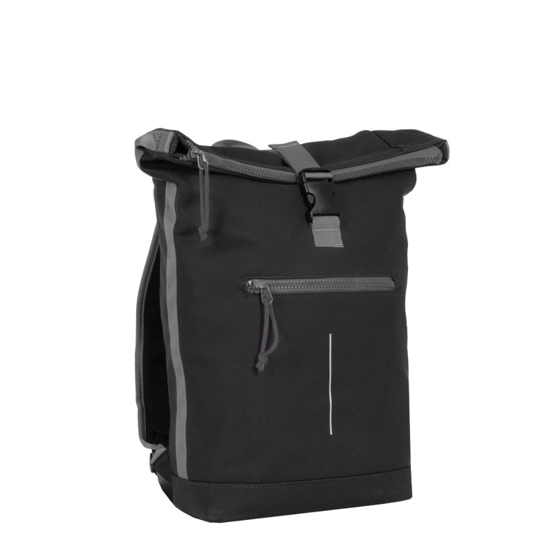 New Rebels Tim Waterproof Rolltop Rugzak Laptopvak 15 6 Black