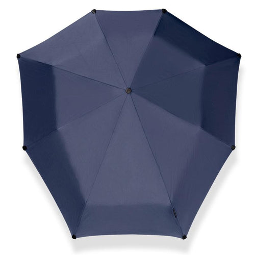 Senz° Mini Automatic Deluxe Opvouwbare Storm Paraplu Donkerblauw Senz