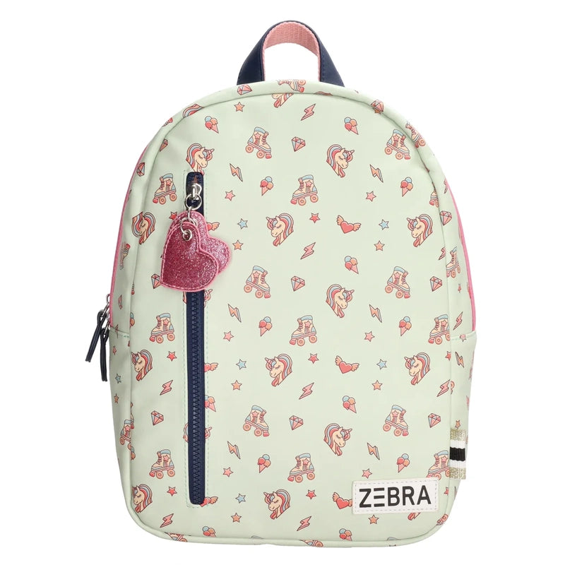 Zebra Trends Rugzak M Girls Unicorn Green Engbers Bags Travel More