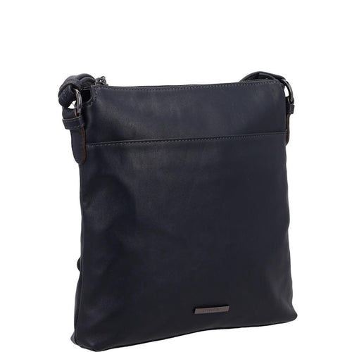 Claudio Ferrici Soft Crossbody Bag Black