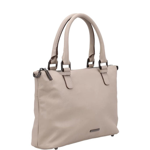 Claudio Ferrici Soft Handbag Taupe