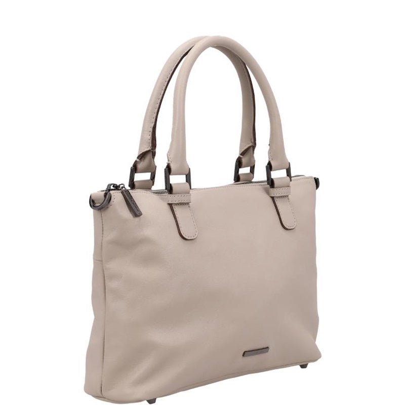 Claudio Ferrici Soft Handbag Taupe