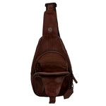 Bear Design Crossbody Tas Daley Brown