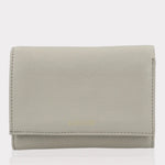 LouLou Essentiels Portemonnee RFID Petit Fleur Fog