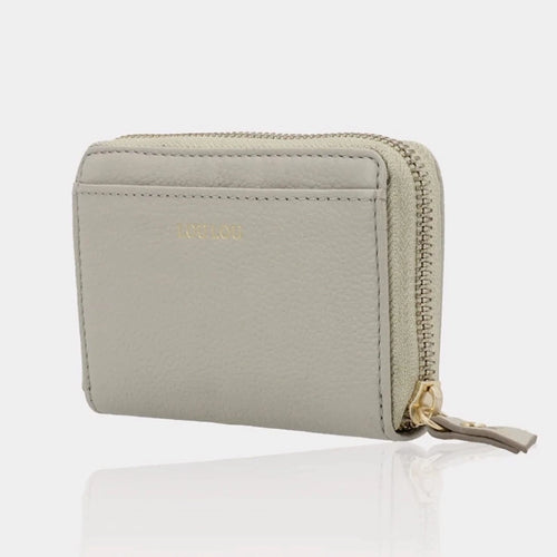LouLou Essentiels Portemonnee RFID Petit Emilie Fog