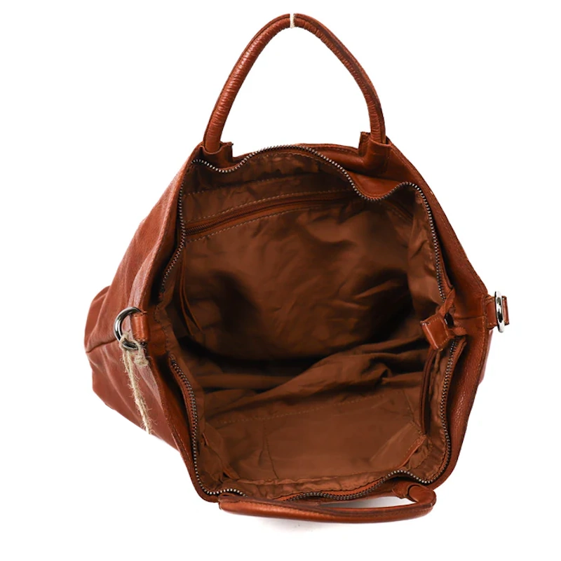 Bear Design Handtas Jasmijn Cognac