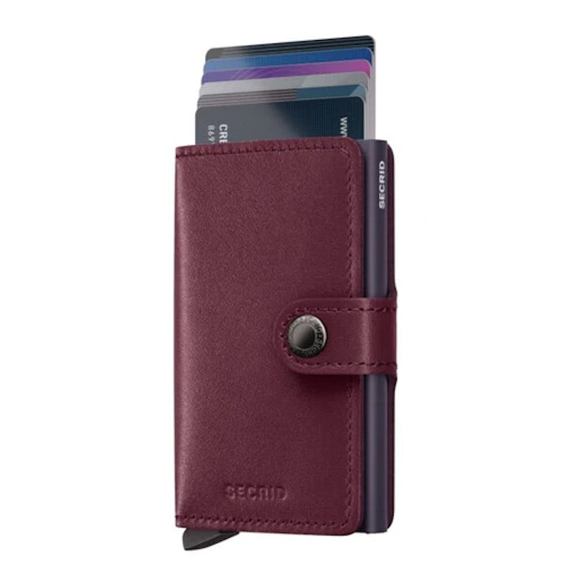 Secrid Mini Wallet Original Cranberry