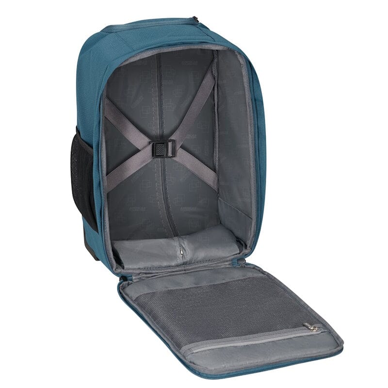 American Tourister Take2Cabin Wheeled Backpack S Harbor Blue American Tourister 