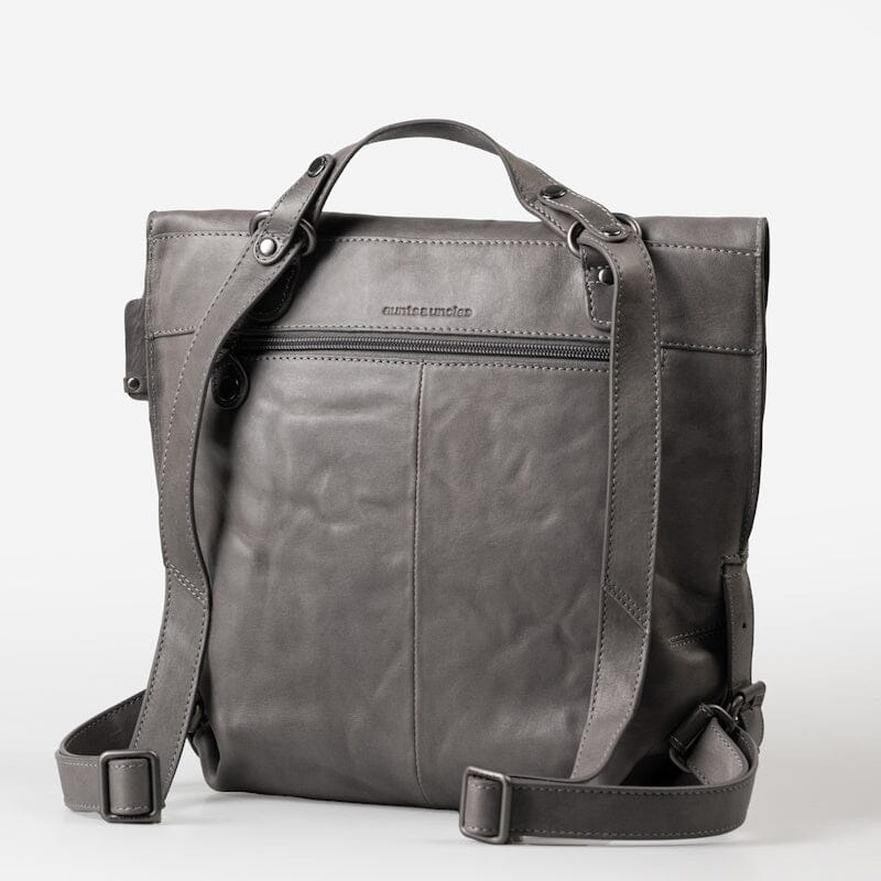 Aunts & Uncles Grandma's Luxury Club Backpack / Shoulderbag Mrs. Mince Pie Oyster Grey Aunts & Uncles 