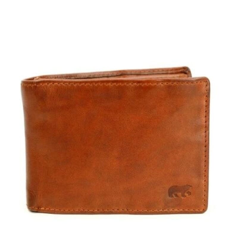 Bear Design Billfold Joep Cognac Bear Design 