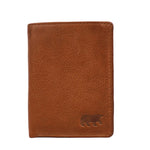 Bear Design Creditcard Etui Cas Cognac Bear Design 