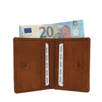 Bear Design Creditcard Etui Cas Cognac Bear Design 