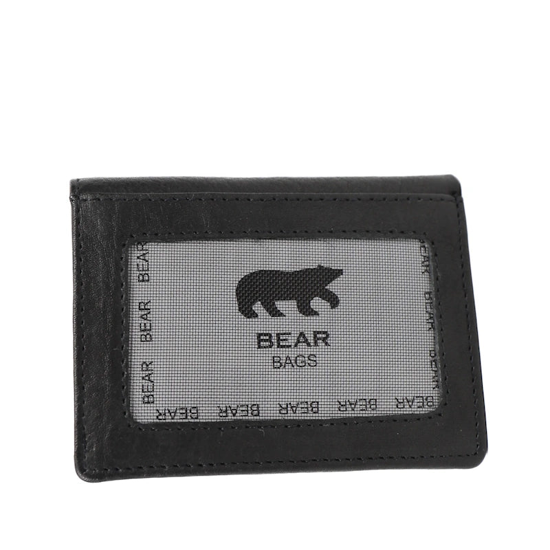 Bear Design Creditcard Etui Cas Zwart Bear Design 