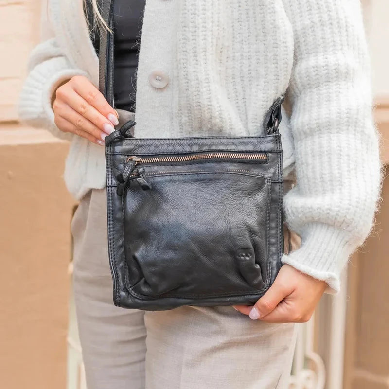 Bear Design Crossover Tas Davita Zwart Bear Design 