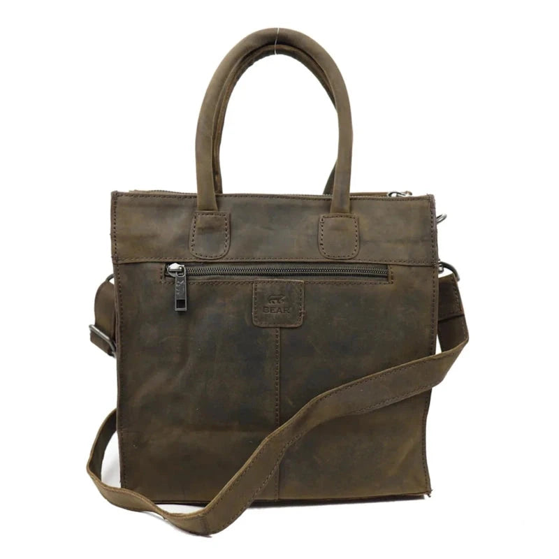 Bear Design Handtas / Schoudertas Bonnie HD Brown Bear Design 