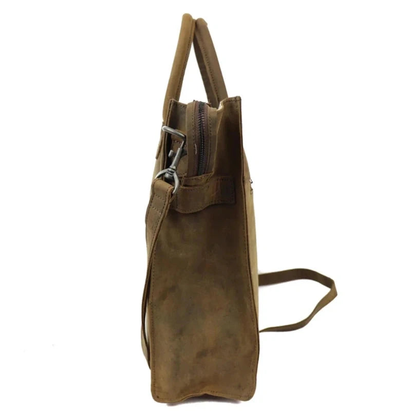 Bear Design Handtas / Schoudertas Bonnie XL HD Brown Bear Design 