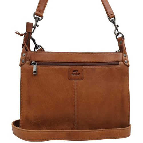 Bear Design Handtas / Schoudertas Clemens Cognac Bear Design 