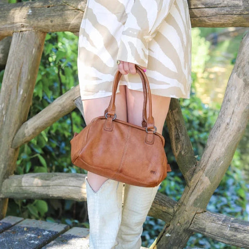 Bear Design Handtas - Schoudertas Ines M Cognac Bear Design 