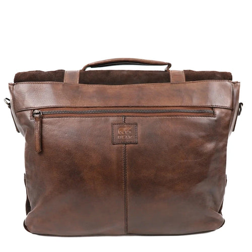 Bear Design Laptoptas - Aktetas 15.6'' Dijn Bruin Bear Design 