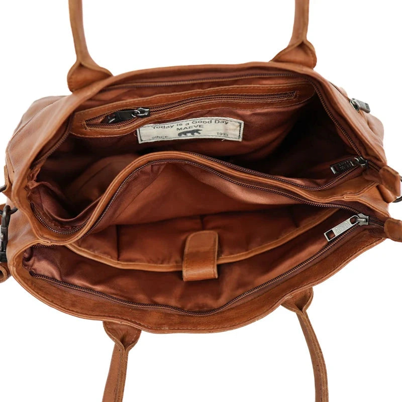 Bear Design Maeve Shopper / Laptoptas 14" Cognac Bear Design 