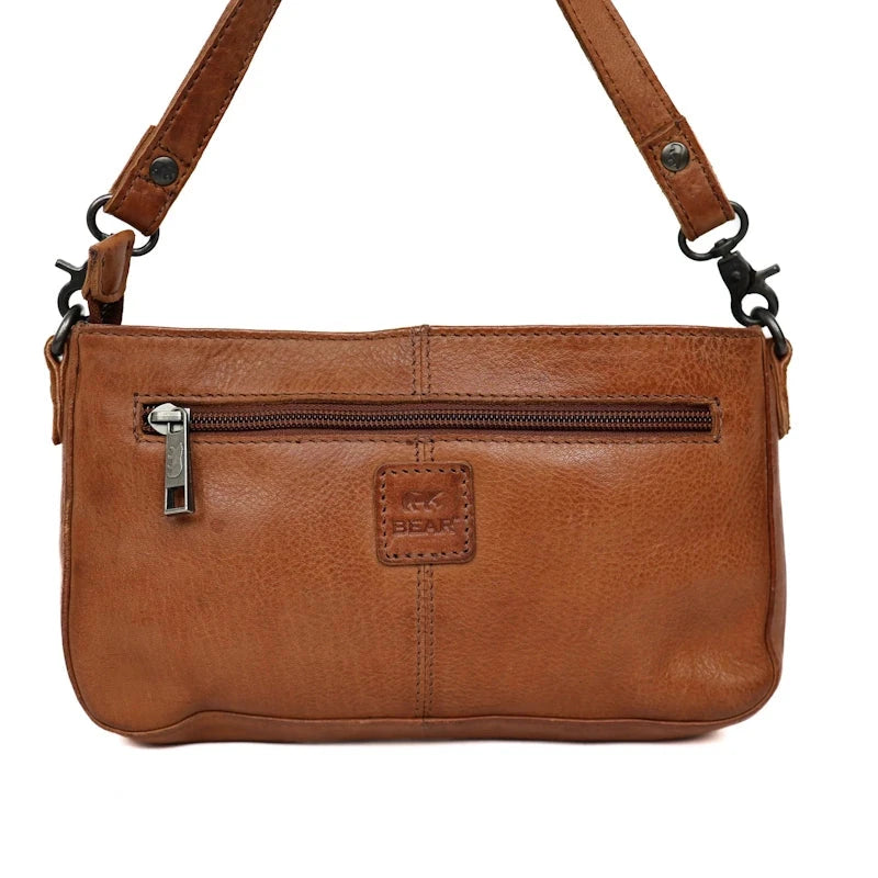 Bear Design Schouder- / Handtas Livia Cognac Bear Design 