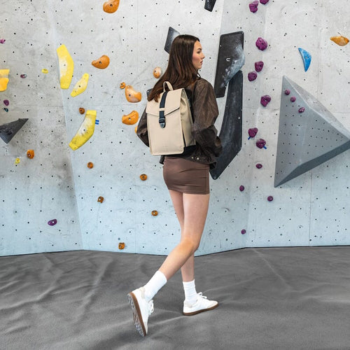 Bold Banana Beyond Bold Envelope Backpack Topaz Beige Bold Banana 
