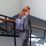 Bold Banana Envelope Mini Backpack Steel Lavender Bold Banana 