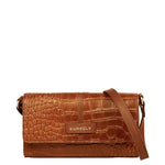 Burkely Cool Colbie Crossbody Flap Bag Cognac Burkely 
