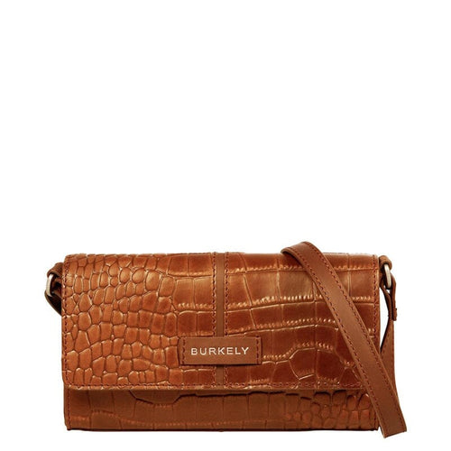 Burkely Cool Colbie Crossbody Flap Bag Cognac Burkely 