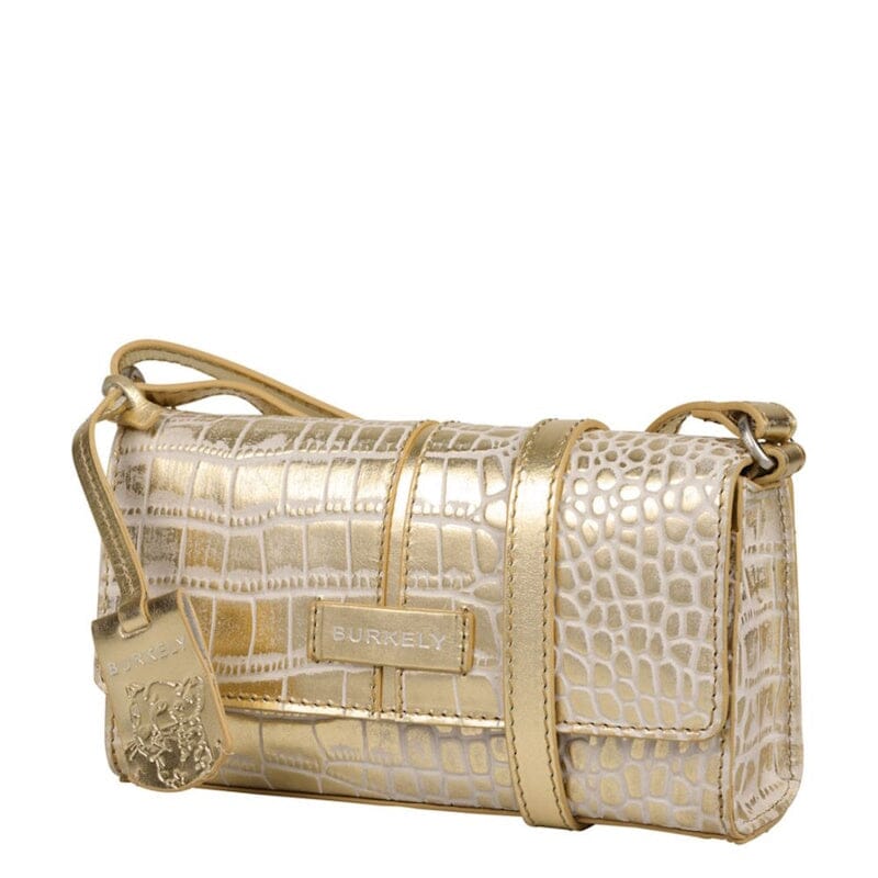 Burkely Cool Colbie Crossbody Flap Bag Gold Burkely 