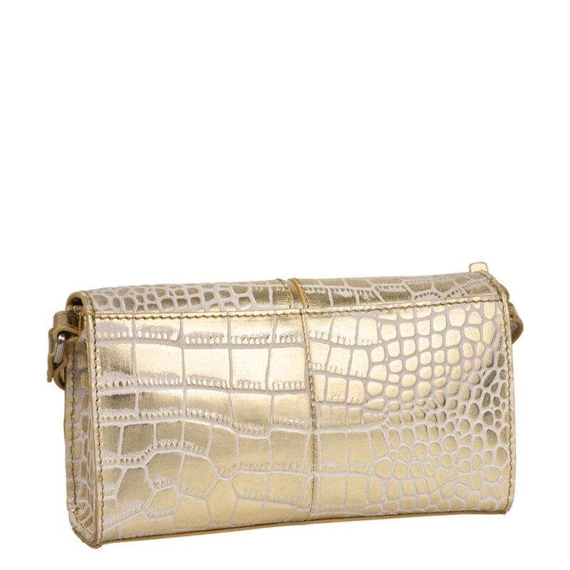 Burkely Cool Colbie Crossbody Flap Bag Gold Burkely 