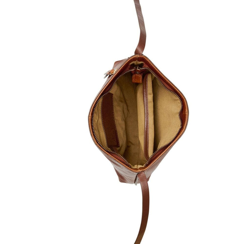 Burkely Fine Florence Crossbody Zip Bag Chestnut Burkely 