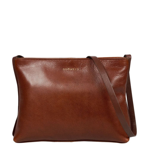Burkely Fine Florence Crossbody Zip Bag Chestnut Burkely 