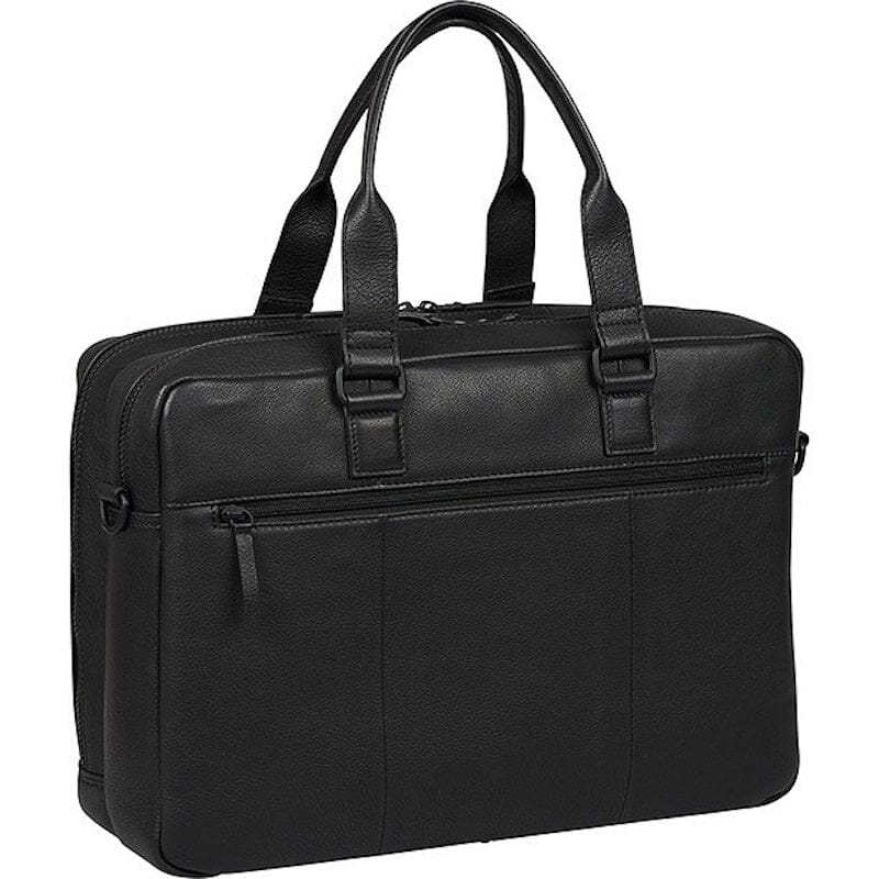 Burkely Minimal Mason 2 Vaks Laptoptas 15,6" Zwart Burkely 