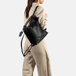 Burkely Soft Skylar Backpack / Shoulderbag Black Burkely 