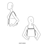 Burkely Soft Skylar Backpack / Shoulderbag Black Burkely 