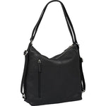 Burkely Soft Skylar Backpack / Shoulderbag Black Burkely 