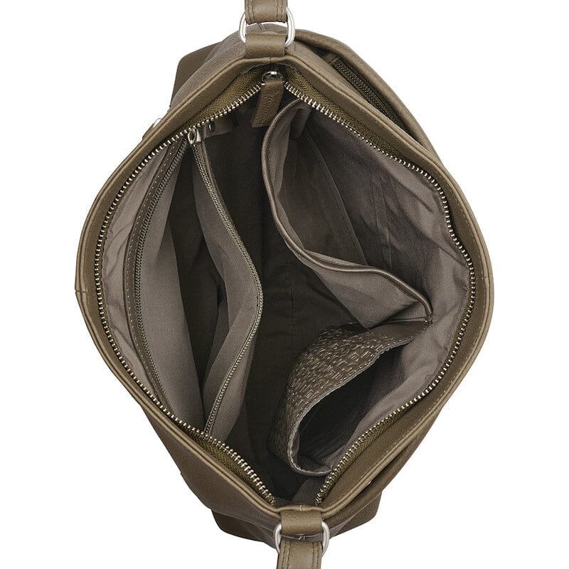 Burkely Soft Skylar Crossbody Bag Taupe Burkely 