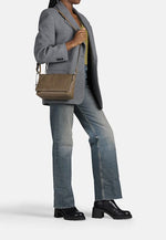 Burkely Soft Skylar Satchel Bag Taupe Burkely 