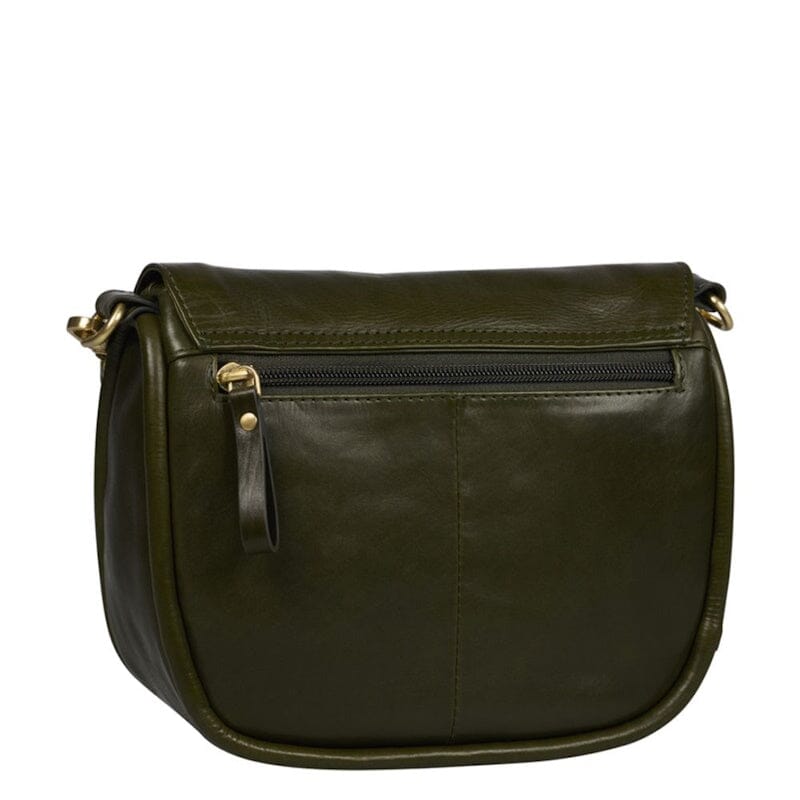 Burkely Vintage Veda Satchel Bag Olive Burkely 