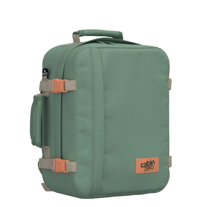 CabinZero Classic Mini 28L Ultra Light Cabin Bag Sage Forest Cabin Zero 