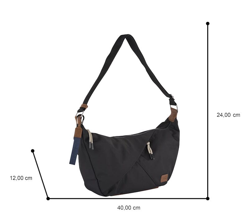 Camel Active Aurum Hobo Bag L Black Camel Active 