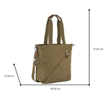 Camel Active Aurum Zip Tote Bag M Khaki Camel Active 