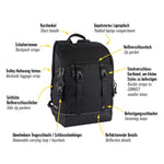 Camel Active Connect Backpack M Black Camel Active 
