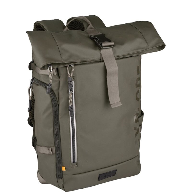 Camel Active Explore Rolltop Backpack Khaki Camel Active 