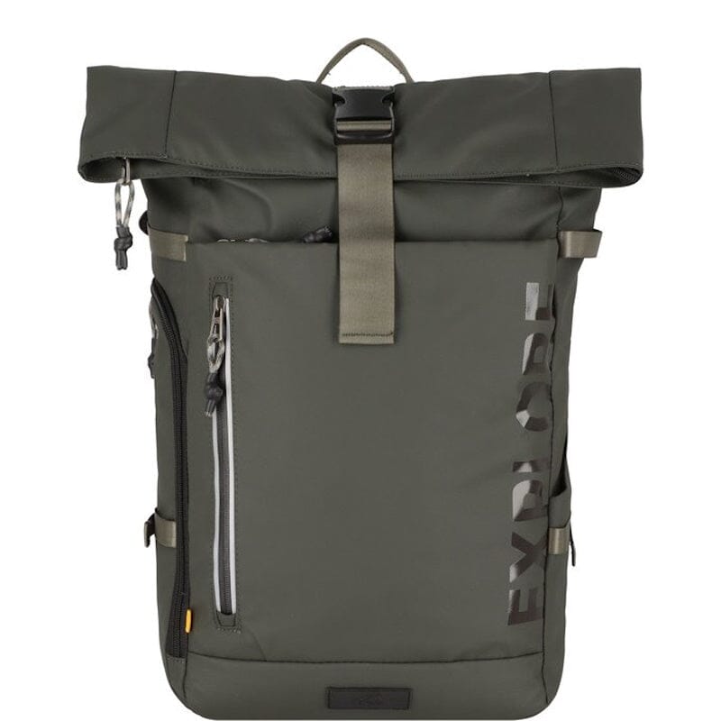 Camel Active Explore Rolltop Backpack Khaki Camel Active 