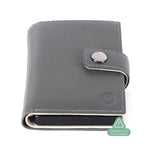 Card Wallet Leather MagSafe Luxe Grey Valenta 